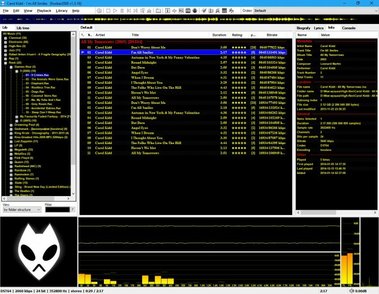 Воспроизведение SACD в foobar2000